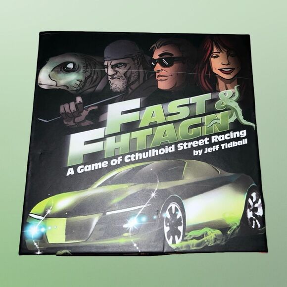 New Atlas Games Fast & Fhtagn Card Game Open Box - Picture 3 of 7